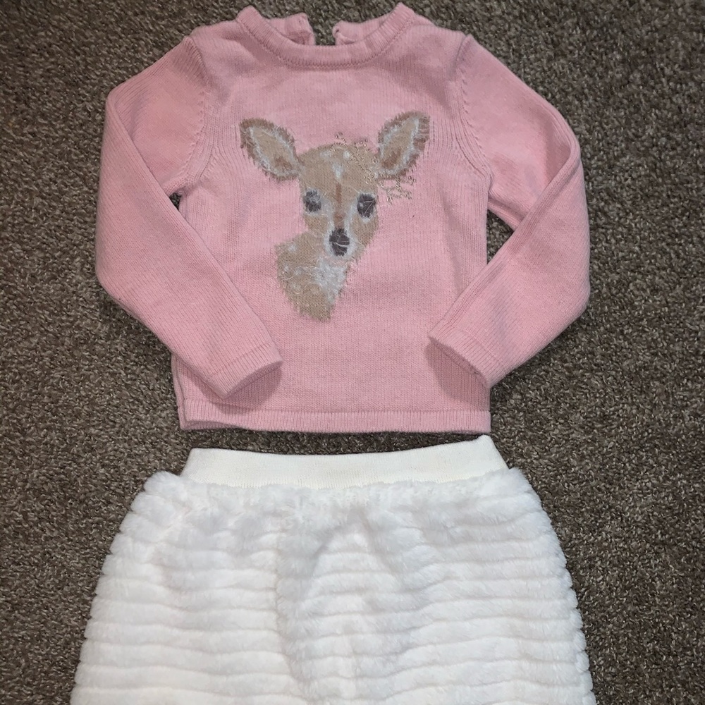 Toddler girl 2T two piece outfit
